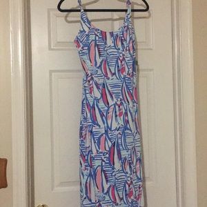 Red right return maxi XS lilly Pulitzer